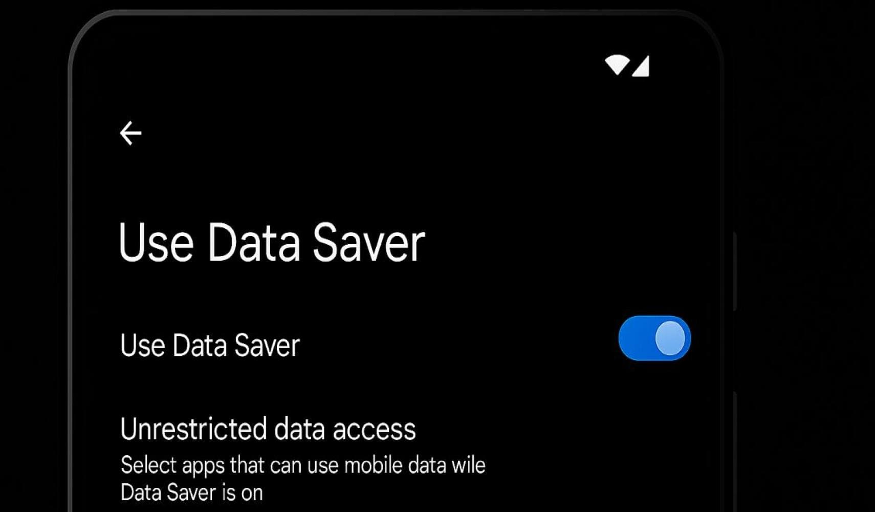 Android (Data Saver)